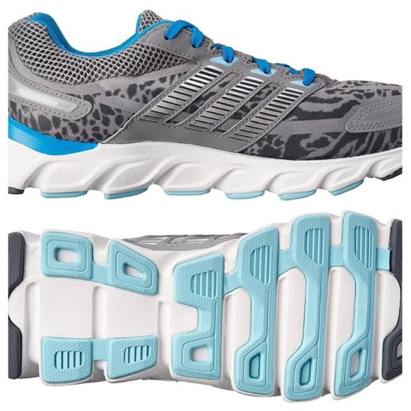 NIB Adidas Women's Powerblaze Running Shoes Training Sneakers Animal Print - Picture 2 of 4